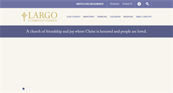 Desktop Screenshot of largocc.org